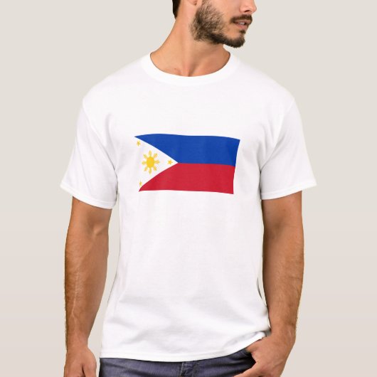 Filipijnse vlag t-shirt (Voorkant)