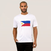 Filipijnse vlag t-shirt (Voorkant volledig)