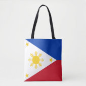 Filipijnse vlag tote bag (Voorkant)