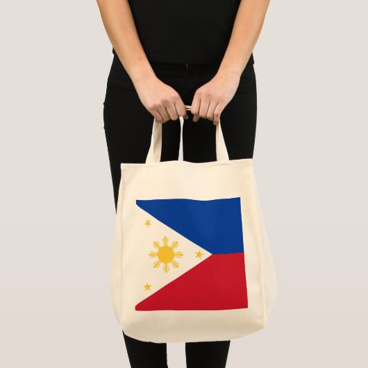 Filipijnse vlag tote bag (Voorkant (product))