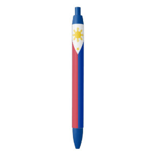 Filipijnse vlag zwarte inkt pen