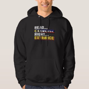 Filipijnse Workout Lees Oefening Correct Extra Rij Hoodie