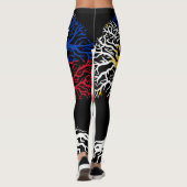FILIPIJNSE WORTELS LEGGINGS (Achterkant)
