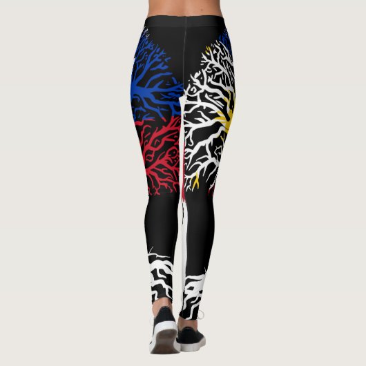 FILIPIJNSE WORTELS LEGGINGS (Achterkant)