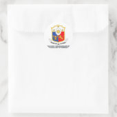 Filipina Emblem Ronde Sticker (Tas)