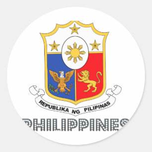Filipina Emblem Ronde Sticker