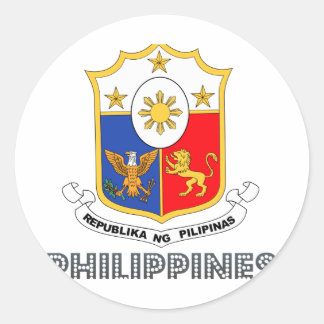 Filipina Emblem Ronde Sticker