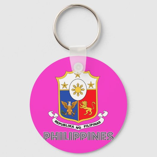 Filipina Emblem Sleutelhanger (Voorkant)
