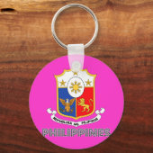 Filipina Emblem Sleutelhanger (Voorkant)