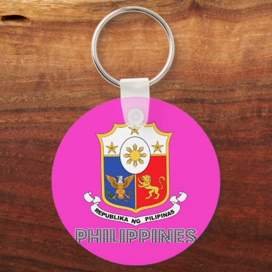 Filipina Emblem Sleutelhanger (Voorkant)