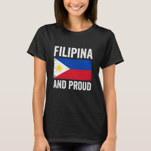 Filipina en Trots Filipijnen T-shirt