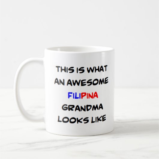 filipina, geweldige koffiemok (Links)
