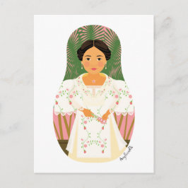 Filipina Matryoshka Briefkaart