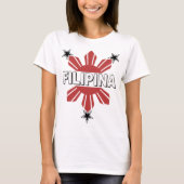 Filipina Sun en Star T-shirt (Voorkant)