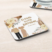 Filipiniana Theme Hard plastiek onderzetter (Linkerzijde)