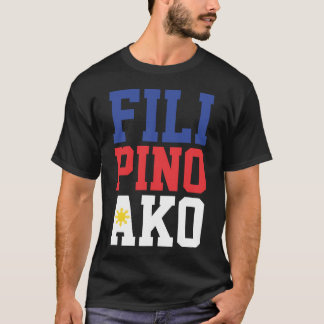 Filipino Ako (voor- en achterzijde) T-shirt