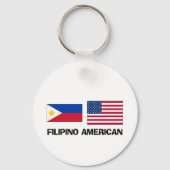 Filipino American Sleutelhanger (Voorkant)