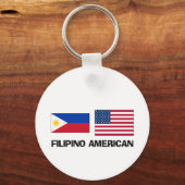 Filipino American Sleutelhanger (Voorkant)