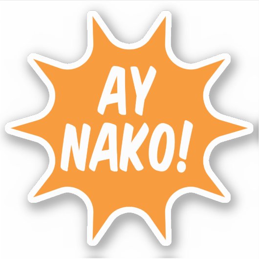Filipino AY Nak, sticker (Voorkant)