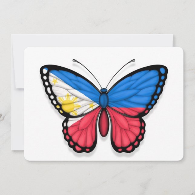 Filipino Butterfly vlag (Voorkant)