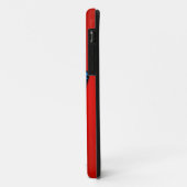 Filipino Butterfly vlag op rood Case-Mate iPhone Case (Achterkant/links)