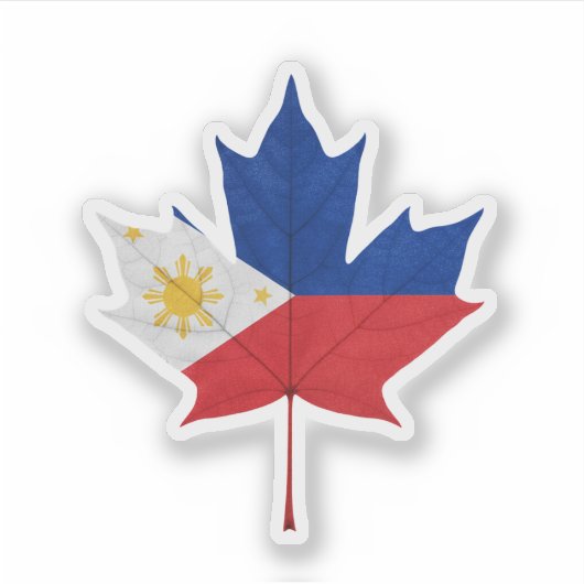 Filipino - Canadian Heritage Sticker (Voorkant)