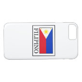 Filipino Case-Mate iPhone Case (Achterkant (Horizontaal))