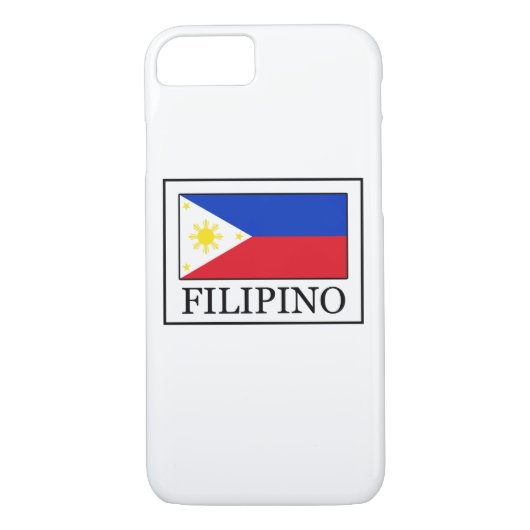 Filipino Case-Mate iPhone Case (Achterkant)