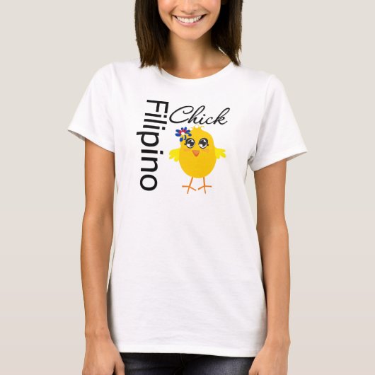 Filipino Chick T-shirt (Voorkant)