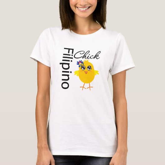 Filipino Chick T-shirt (Voorkant)