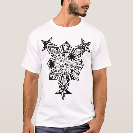 Filipino Collage T-shirt (Voorkant)