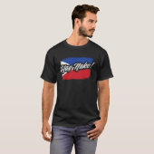 Filipino  Expression Hay Nako For Philippine Flag  T-shirt (Voorkant volledig)