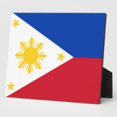 Filipino Flag Fotoplaat (Zijkant)