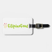 Filipino Food Bagagelabel (Voorkant horizontaal)