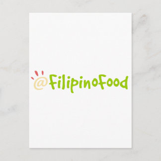 Filipino Food Briefkaart