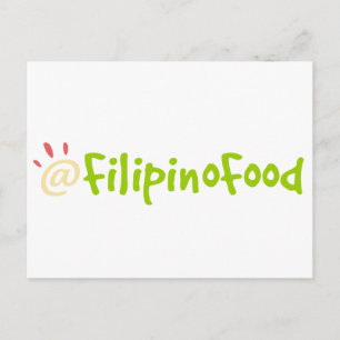 Filipino Food Briefkaart