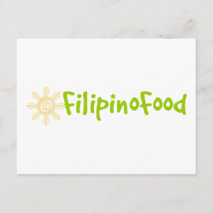 Filipino Food Briefkaart
