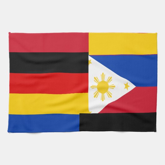 FILIPINO-GERMAN THEEDOEK (Horizontaal)