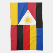 FILIPINO-GERMAN THEEDOEK (Verticaal)