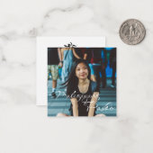 Filipino Kerstmis Maligayang Pasko Notitiekaartje (Voorkant / Achterkant in situ)