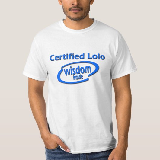 Filipino Lolo Gift - Wisdom Inside T-shirt (Voorkant)