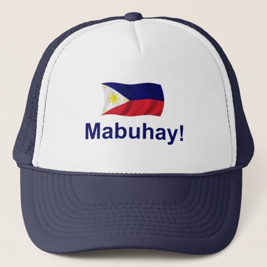Filipino Mabuhay! Trucker Pet (Voorkant)