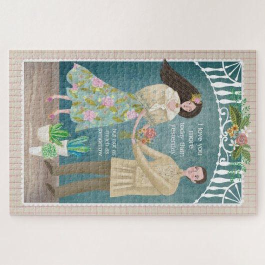 Filipino Marriage Couple Puzzle Legpuzzel (Horizontaal)