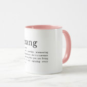 Filipino Ninang Definition Mug, Godmother Gift Mok (Voorkant rechts)