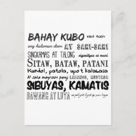 Filipino Nursery Rhyme reeks Briefkaart