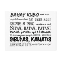 Filipino Nursery Rhyme reeks