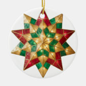 Filipino Parol Christmas Blessing Keepsake Keramisch Ornament (Voorkant)
