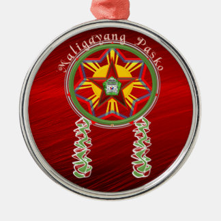 Filipino Parol, Jeepney, Filippijnse vlag Metalen Ornament
