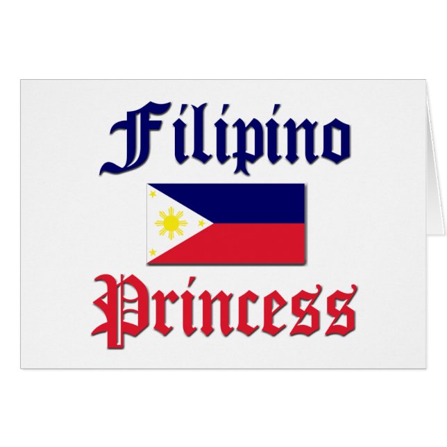 Filipino Princess (Voorkant Horizontaal)