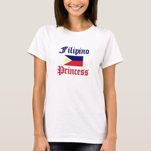 Filipino Princess T-shirt (Voorkant)